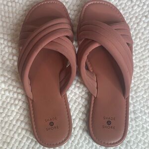 Shade & Shore Women's Sandals - Dusty Rose